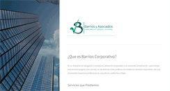 Desktop Screenshot of barrioscorporativo.com