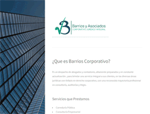 Tablet Screenshot of barrioscorporativo.com